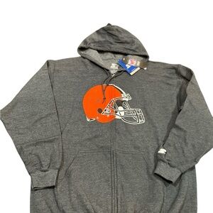 NFL Cleveland Browns men’s full zip sweater